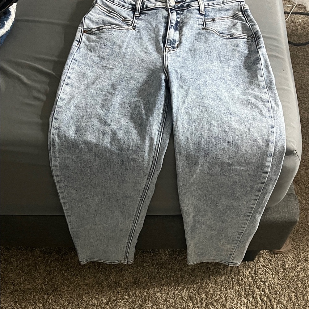 Cello Blue Boyfriend Jeans Relaxed Fit